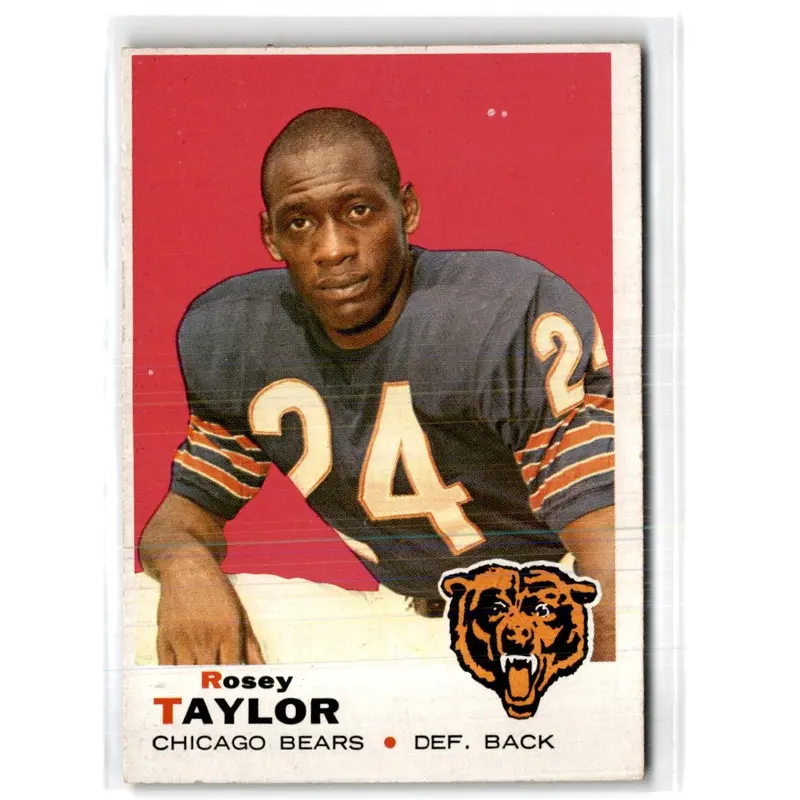 1969 Topps Rosey Taylor #208