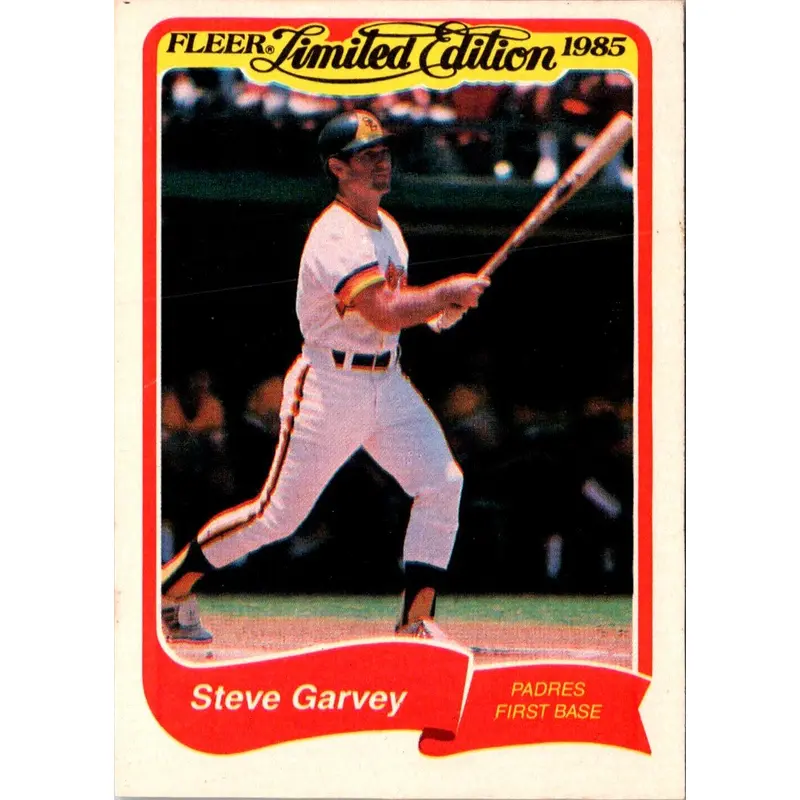 1985 Fleer Limited Edition Steve Garvey #9