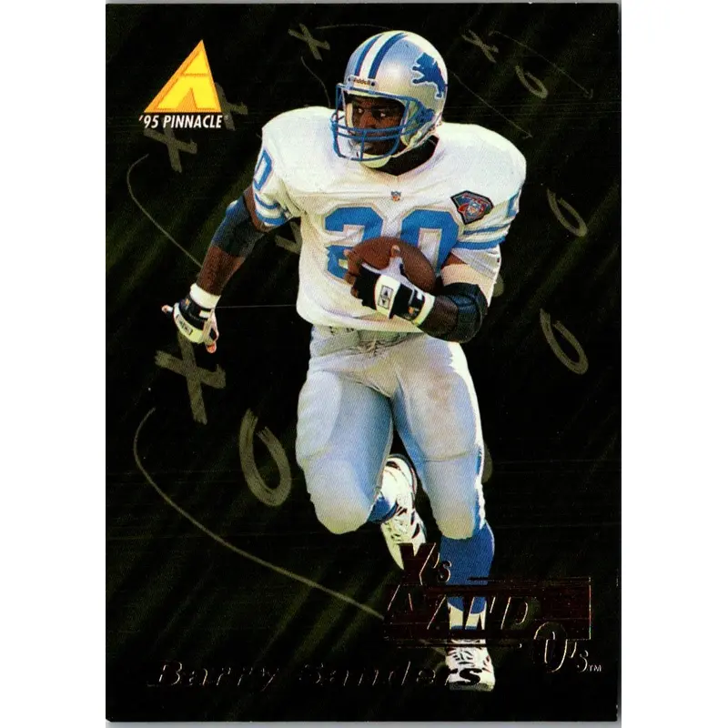 1995 Pinnacle Club Collection Barry Sanders #214