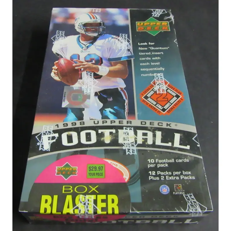 1998 Upper Deck Football Blaster Box (14/10)