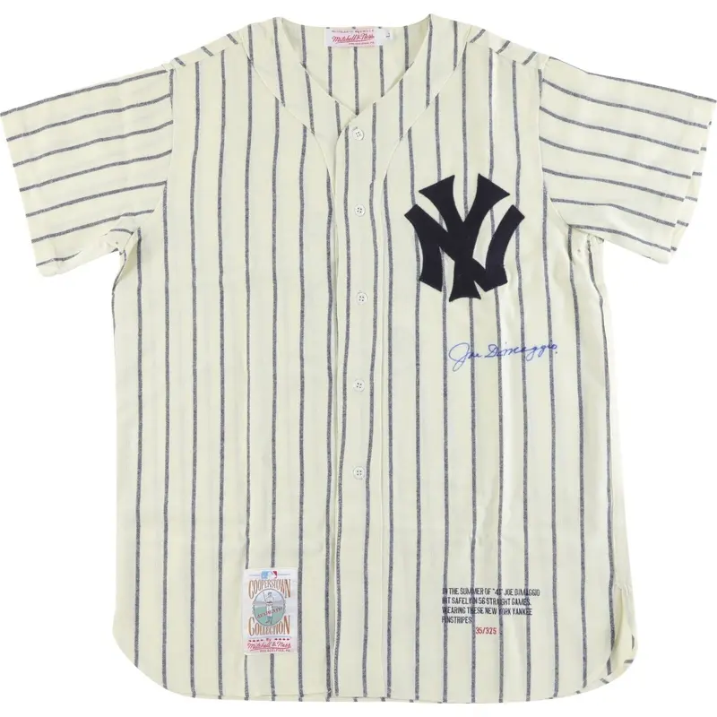 Joe Dimaggio Signed 1941 New York Yankees Jersey PSA DNA Graded 10 GEM MINT