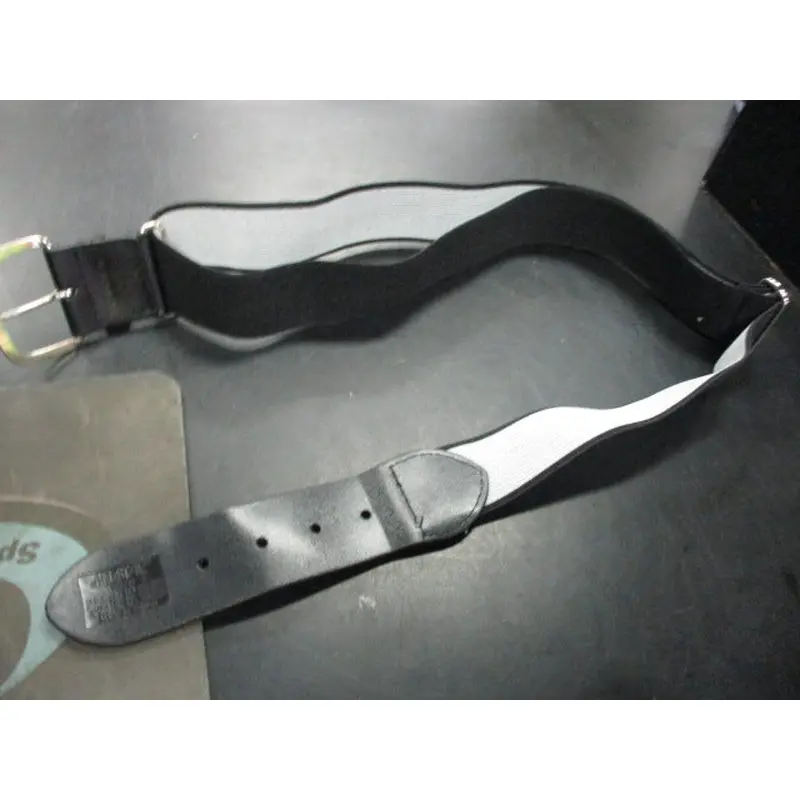 Used All Star Black Adult Baseball Belt