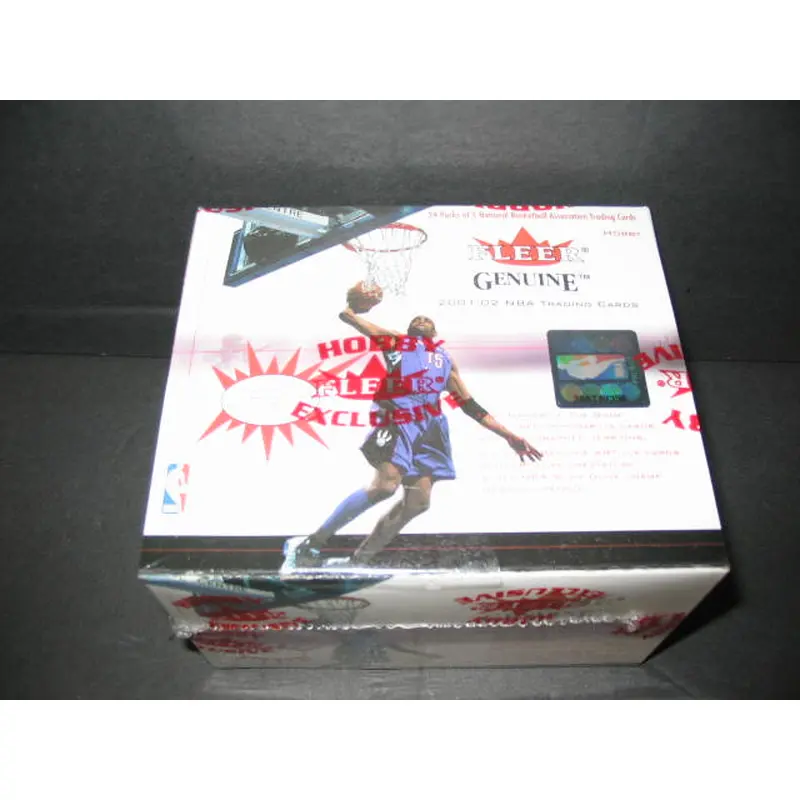2001/02 Fleer Genuine Basketball Box (Hobby)