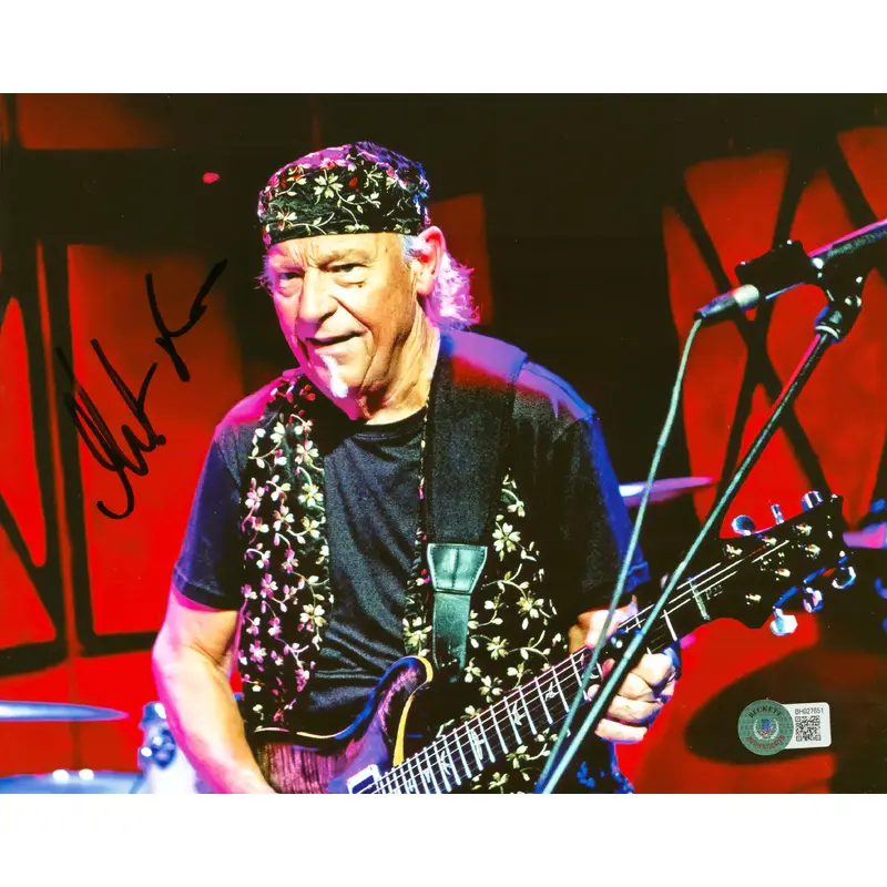 Martin Barre Jethro Tull Authentic Signed 8x10 Photo Autographed BAS #BH027651