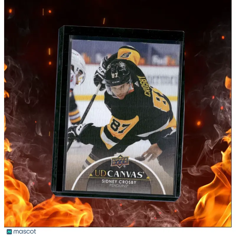 2021-22 Upper Deck Sidney Crosby UD Canvas #C181