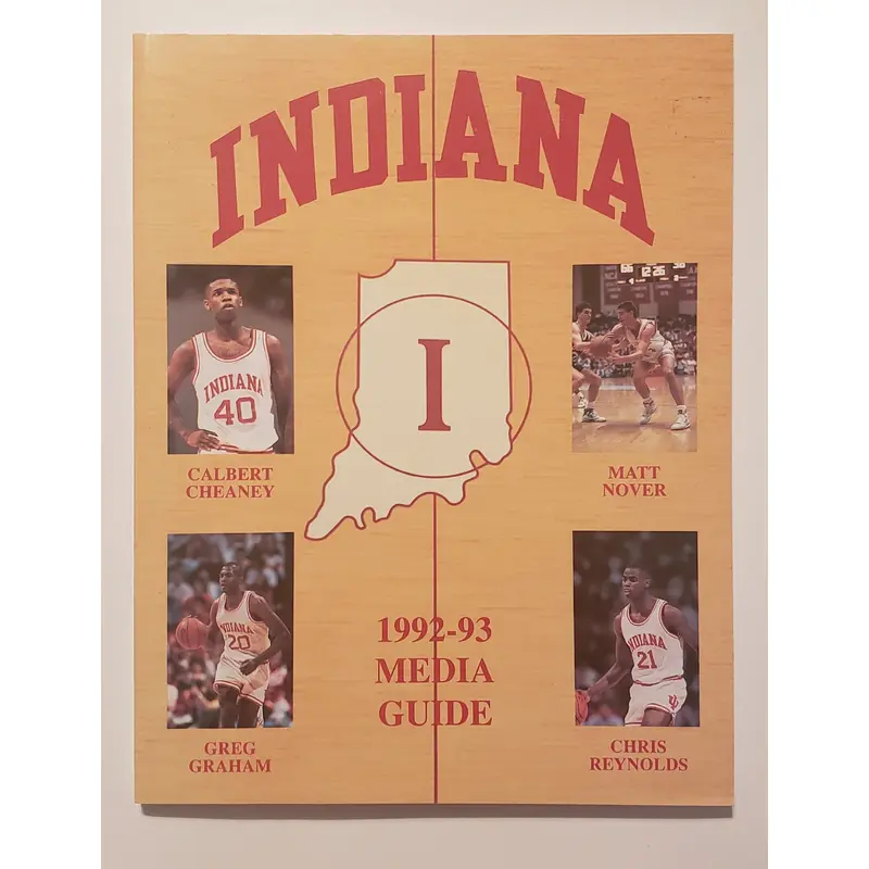 Indiana University 1992-93 Media Guide