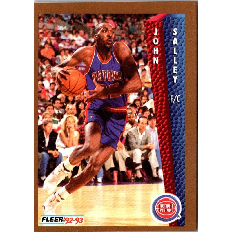 1992 Fleer John Salley #68