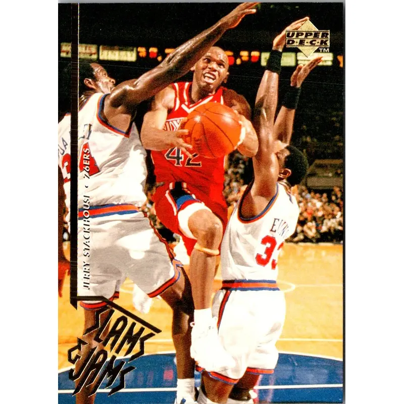 1995 Upper Deck Electric Court Gold Jerry Stackhouse #358