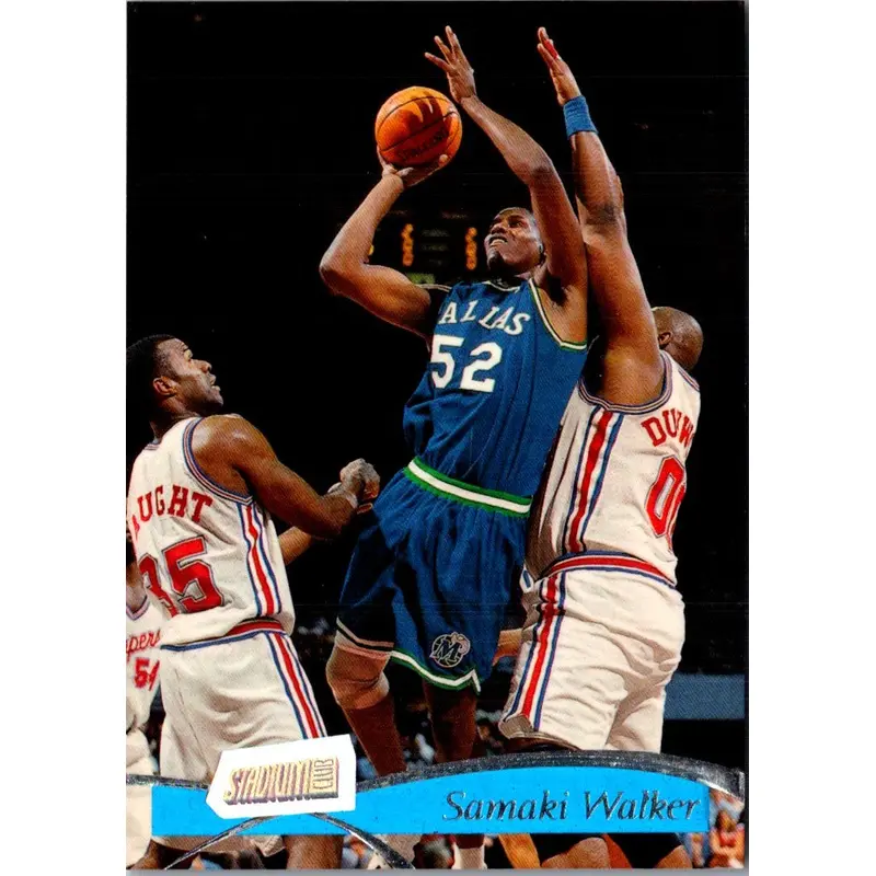 1997 Stadium Club Samaki Walker #7