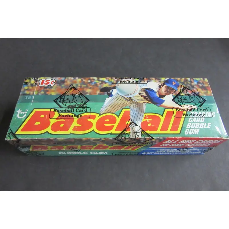 1975 Topps Baseball Unopened Mini Wax Box (BBCE) (X0951)