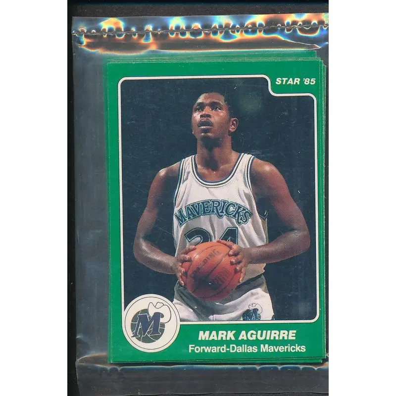 1984/85 Star Basketball Mavericks Complete Bagged Set