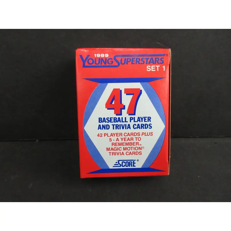 1989 Score Baseball Young Superstars Series 1 Factory Set