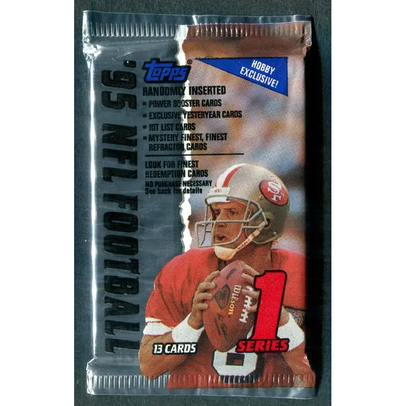 1995 Topps Football Unopened Series 1 Pack (Hobby) (13)