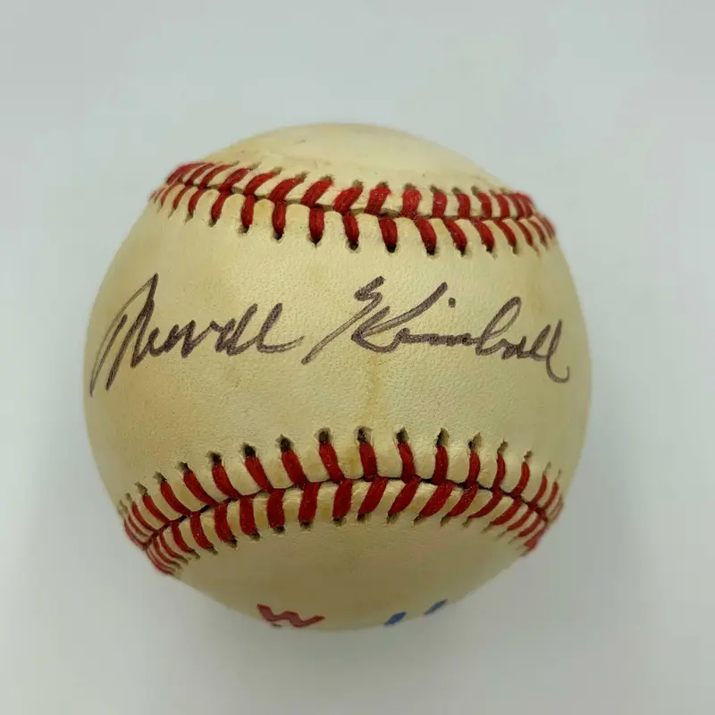 Newt Kimball Chicago Cubs Signed National League Baseball With JSA COA