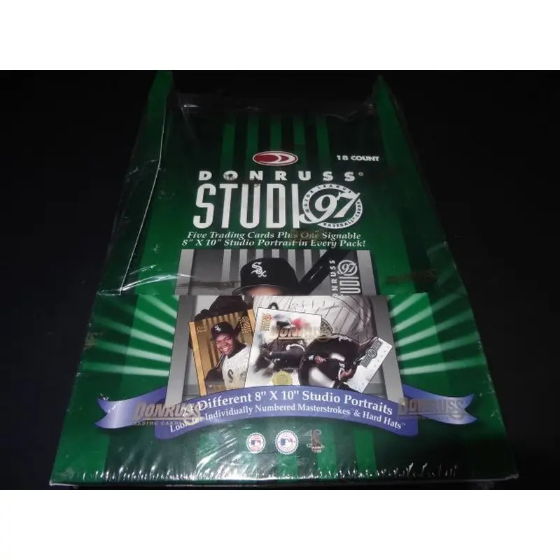 1997 Donruss Studio Baseball Box