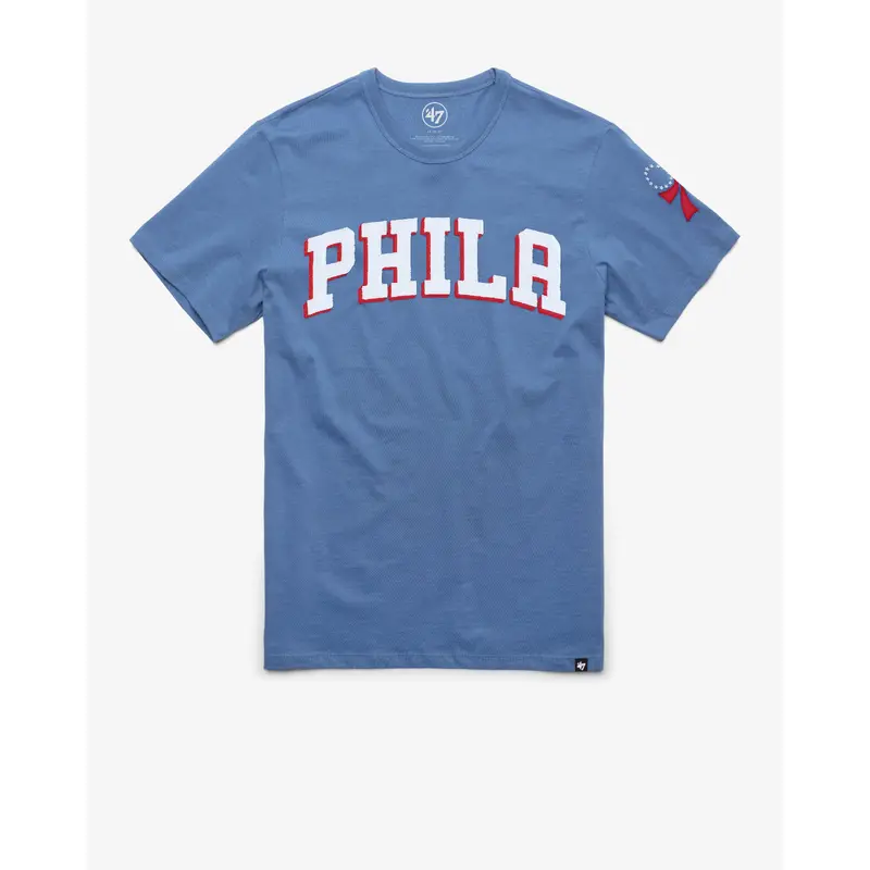 PHILADELPHIA 76ERS '47 FRANKLIN FIELDHOUSE TEE