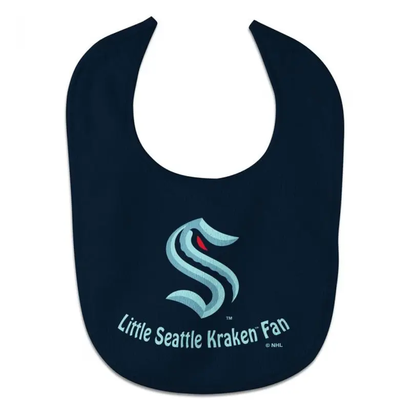 SEATTLE KRAKEN LITTLE FAN ALL PRO BABY BIB