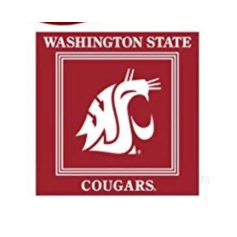 WSU Crimson Beverage Napkins