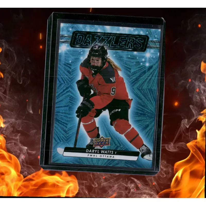 2024-25 Upper Deck PWHL Daryl Watts Dazzlers Blue (B) #DZ-9