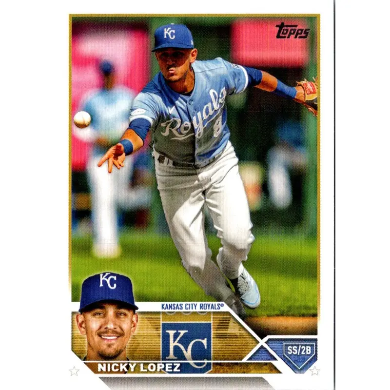 2023 Topps Update Royal Blue Nicky Lopez #US151
