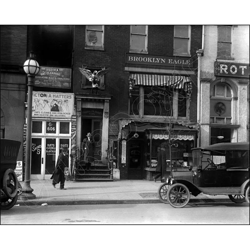 Daily Eagle Newspaper 8X10 Photo - 1916 Brooklyn New York - 2440