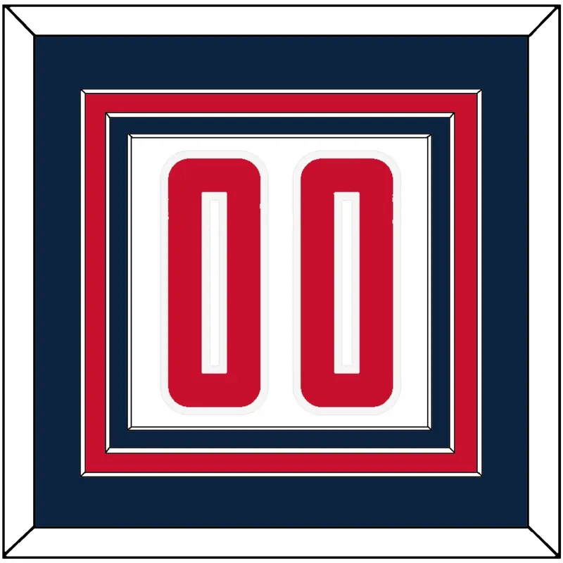 Washington Number - White Association - Triple Mat 2