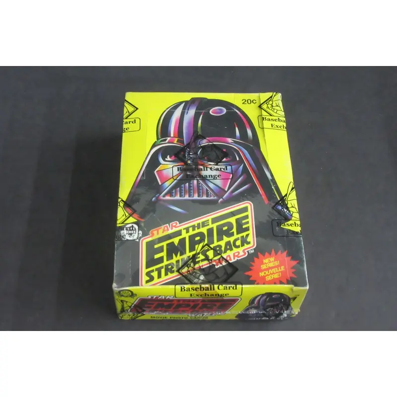 1980 OPC O-Pee-Chee Empire Strikes Back Unopened Series 3 Wax Box (Tape) (BBCE)