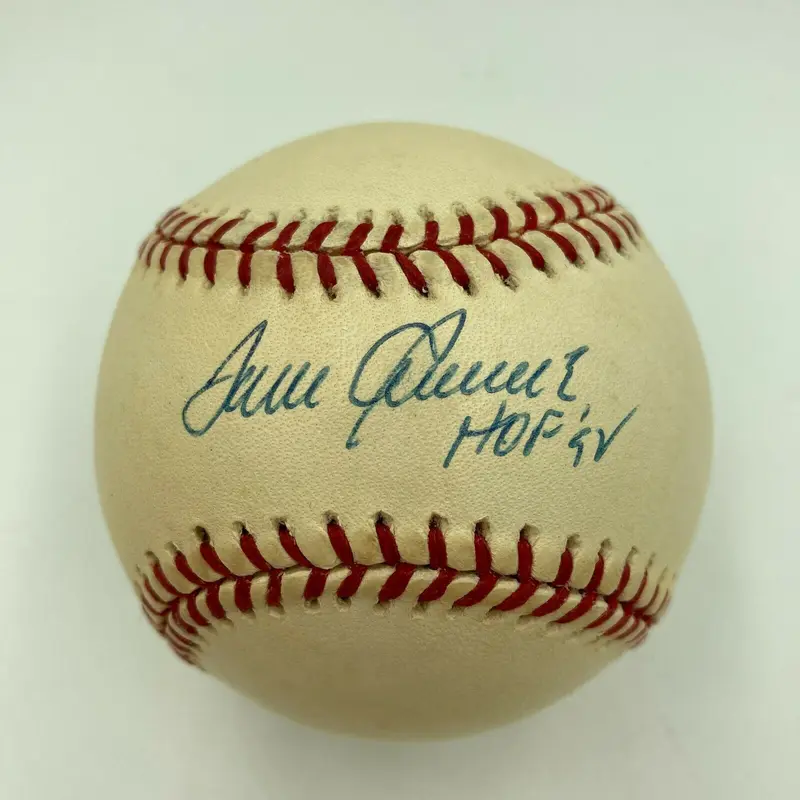 Tom Seaver HOF 1992 Signed Autographed Official National League Baseball JSA COA