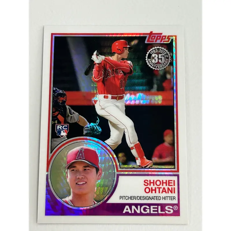 Shohei Ohtani 2018 Topps Silver Pack #145 Rookie
