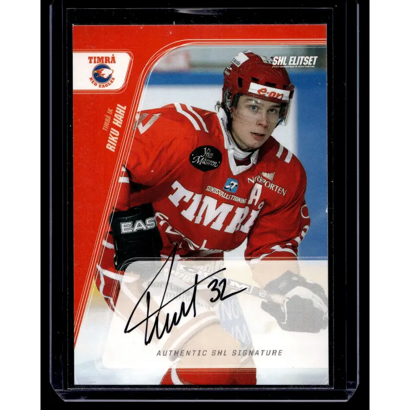 2007-08 SHL Signatures - Riku Hahl