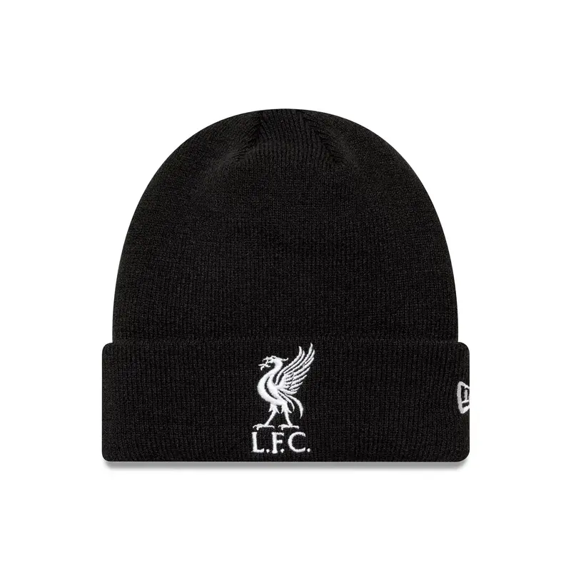 Liverpool FC Core Black Cuff Knit Beanie
