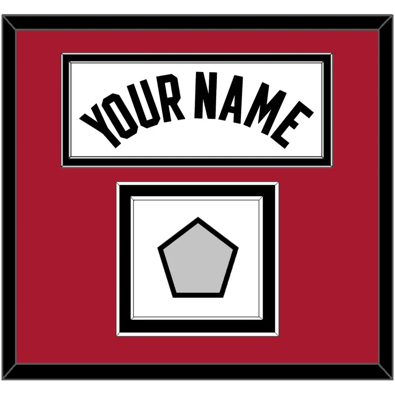 Miami Name & Finals Patch - Home White (1999-2008) - Double Mat 2