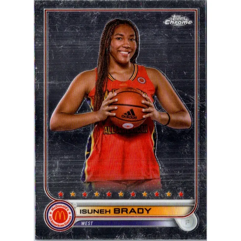2022 Topps Chrome McDonald's All American Isuneh Brady #87