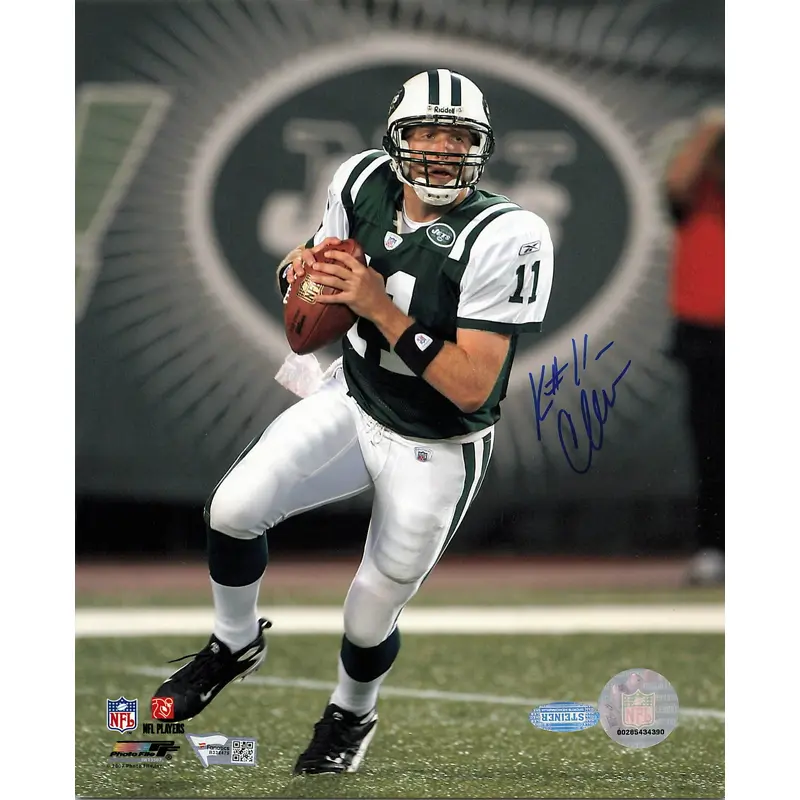 Kellen Clemens signed 8x10 photo Fanatics New York Jets Autographed