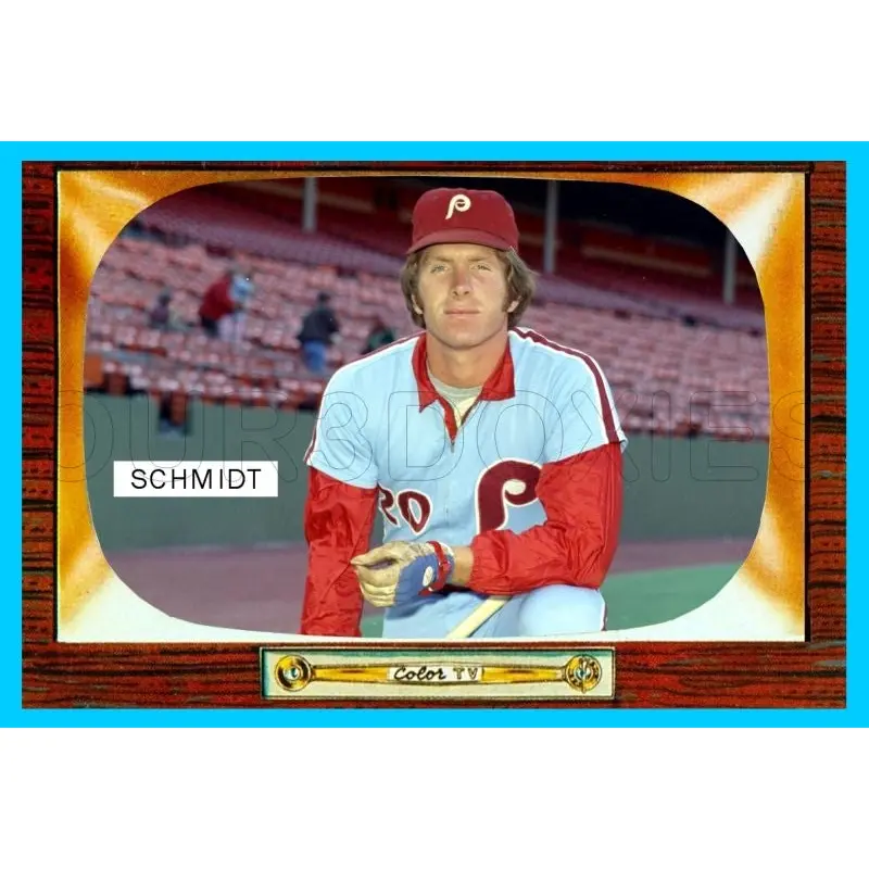 Mike Schmidt 1955 Bowman Custom Card - 4077