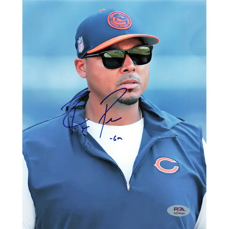 Ryan Poles signed 8x10 Photo PSA/DNA Autographed Bears
