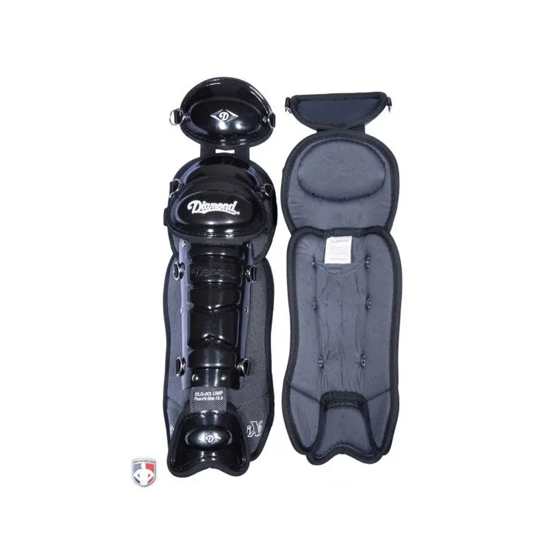 New Diamond DLG-IX3 170 Umpire Shin Guards 17"