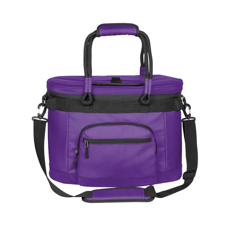 Plain Purple 35 Can Flex Cooler