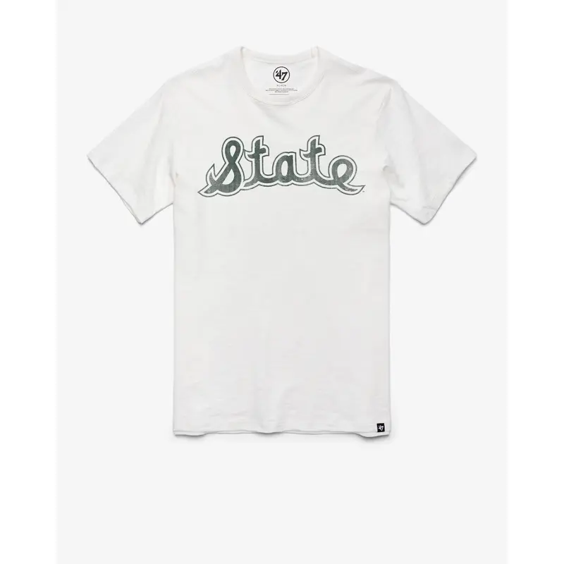 MICHIGAN STATE SPARTANS '47 VINTAGE GRIT SCRUM TEE