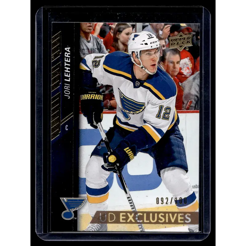 2015-16 Upper Deck - UD Exclusives - Jori Lehtera #163 /100