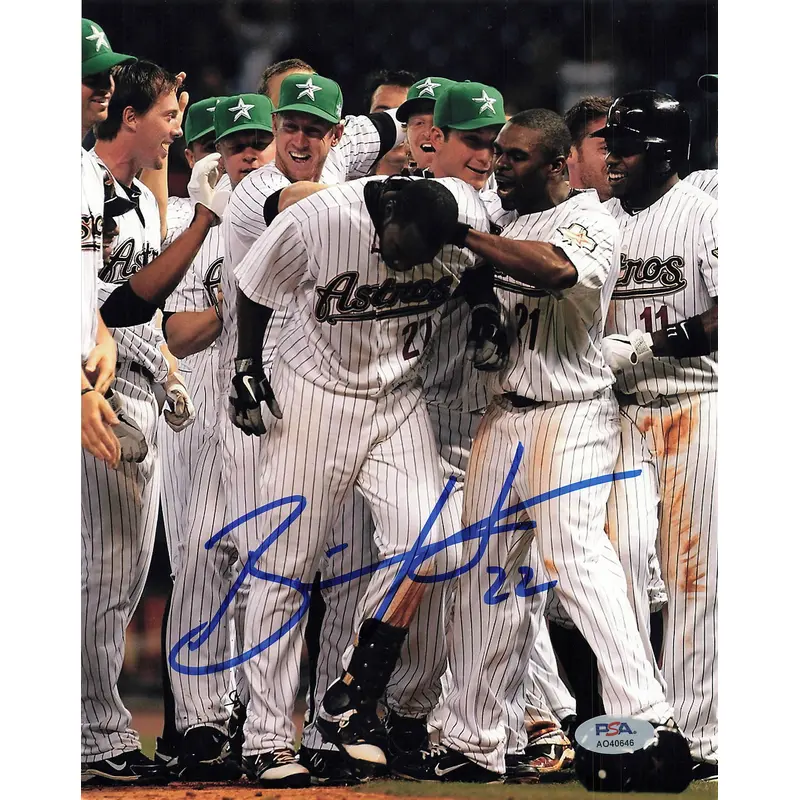 Brandon Jacobs Signed 8x10 Photo PSA Autographed