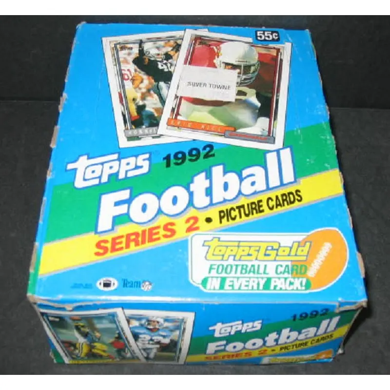 1992 Topps Football Series 2 Box
