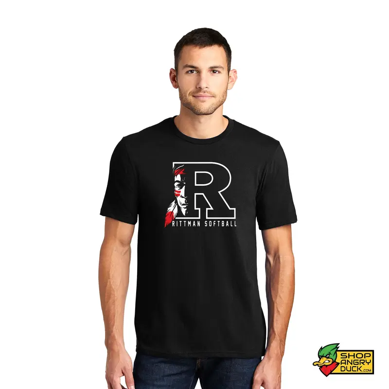 Rittman Indians Softball T-Shirt 03