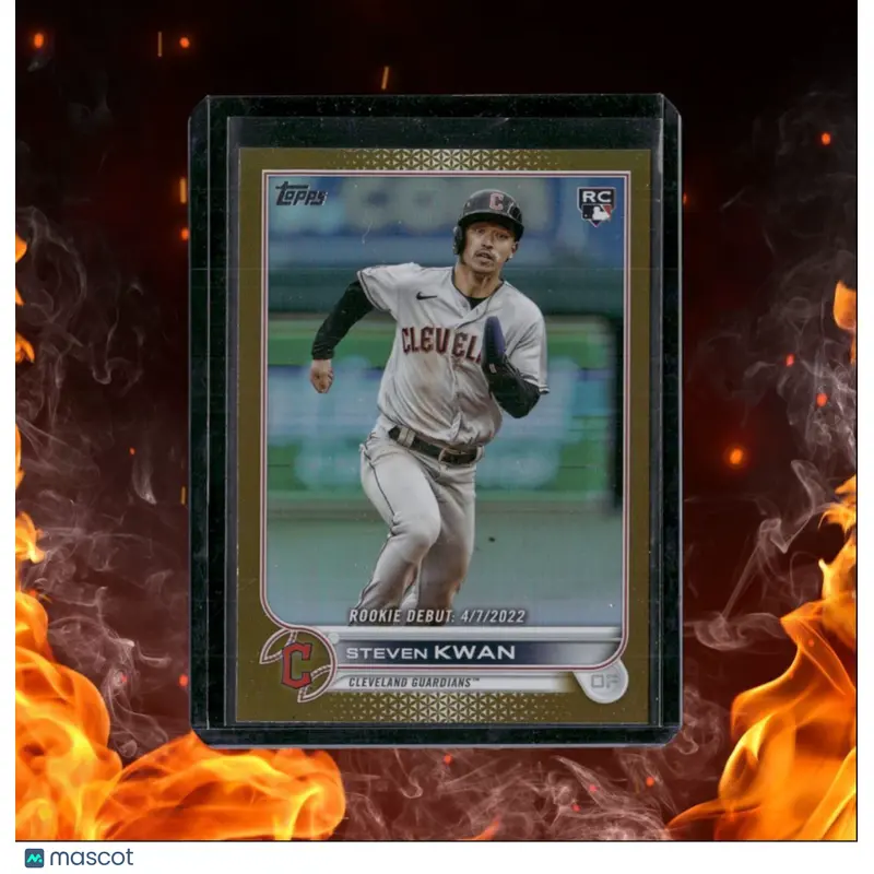 2022 Topps Update Steven Kawn MLB Debut Gold Foil Rookie #US54