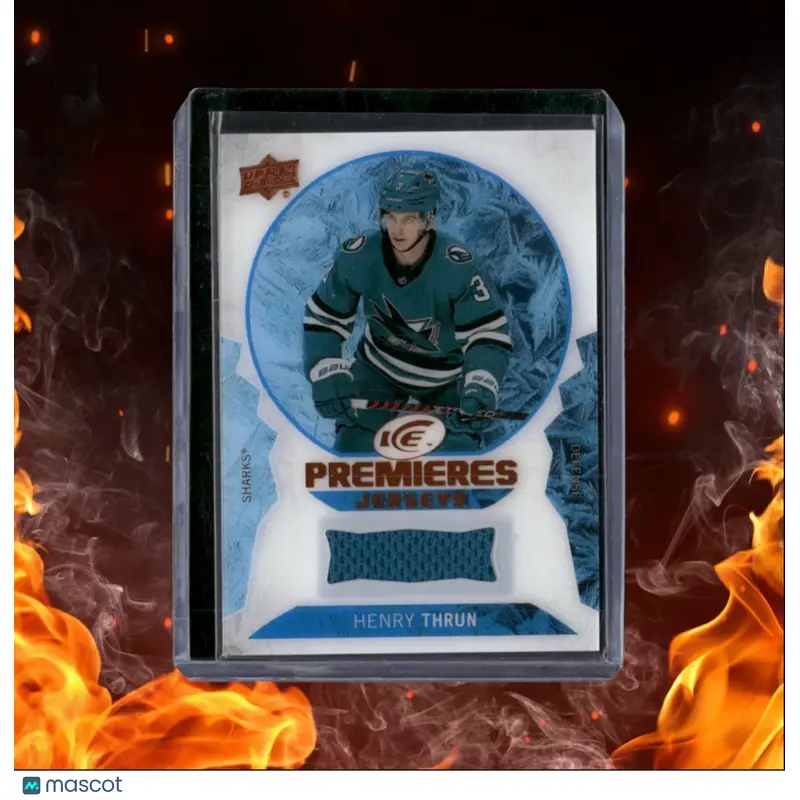 2023-24 Upper Deck Ice Henry Thrun Premieres Jersey Rookie #IPJ-HT