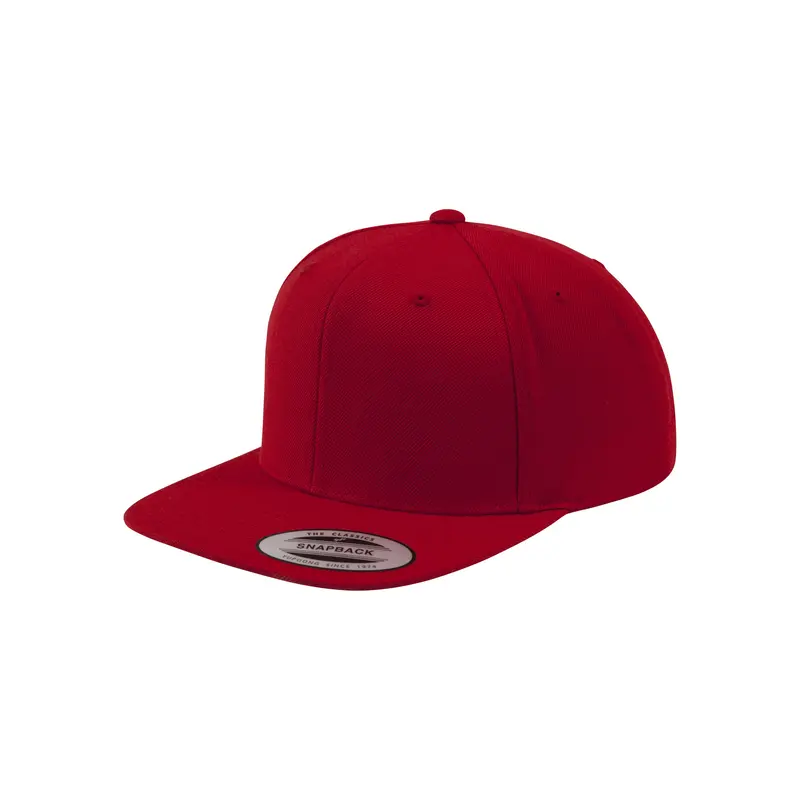 Classic Snapback - Red/Red