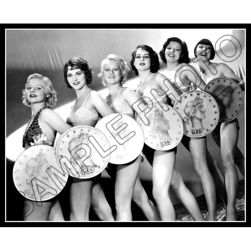 1933 Chorus Girls 8X10 Photo - 2677