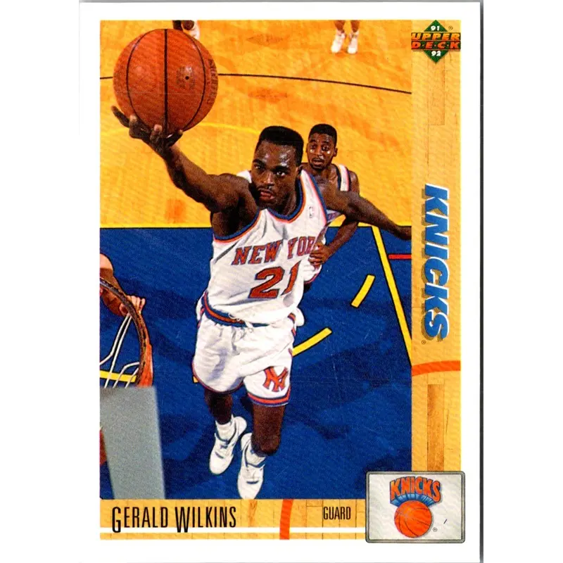 1991 Upper Deck Gerald Wilkins #234