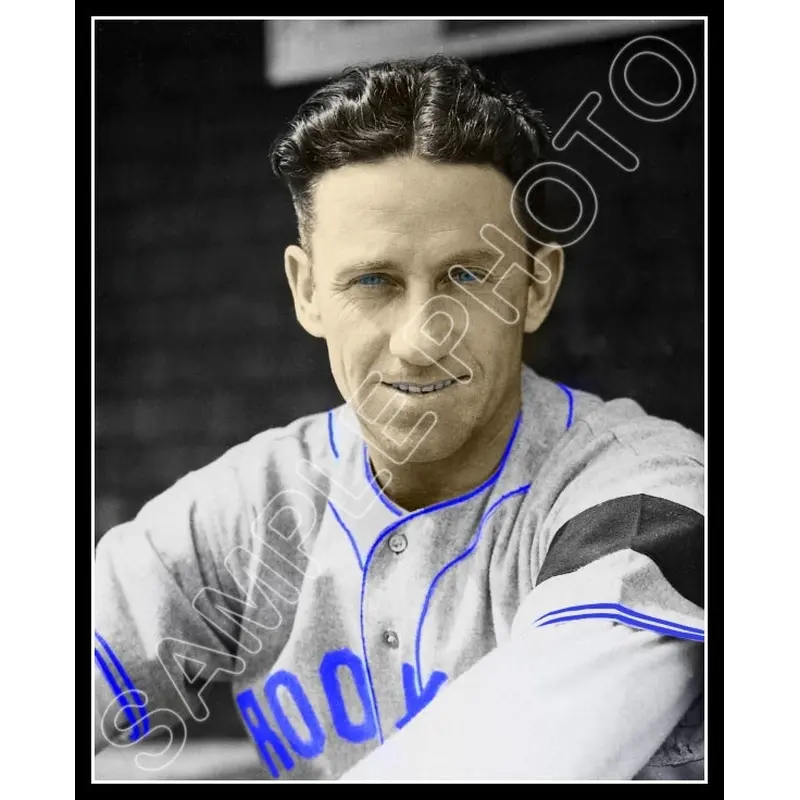 Kiki Cuyler Colorized 8X10 Photo - 1938 Brooklyn Dodgers - 248