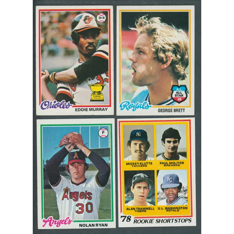 1978 Topps Baseball Complete Set EX EX/MT (726) (22-14)